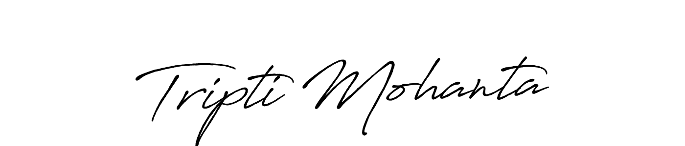 Use a signature maker to create a handwritten signature online. With this signature software, you can design (Antro_Vectra_Bolder) your own signature for name Tripti Mohanta. Tripti Mohanta signature style 7 images and pictures png