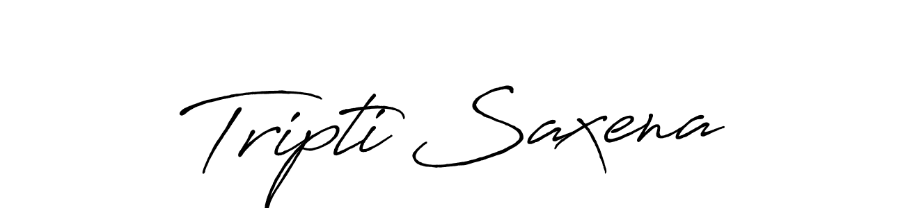 Design your own signature with our free online signature maker. With this signature software, you can create a handwritten (Antro_Vectra_Bolder) signature for name Tripti Saxena. Tripti Saxena signature style 7 images and pictures png