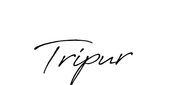 Design your own signature with our free online signature maker. With this signature software, you can create a handwritten (Antro_Vectra_Bolder) signature for name Tripur. Tripur signature style 7 images and pictures png