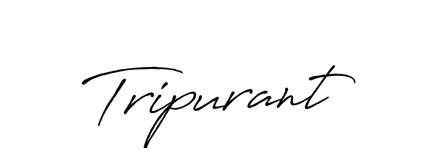 How to make Tripurant name signature. Use Antro_Vectra_Bolder style for creating short signs online. This is the latest handwritten sign. Tripurant signature style 7 images and pictures png