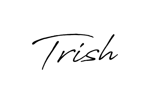 See photos of Trish official signature by Spectra . Check more albums & portfolios. Read reviews & check more about Antro_Vectra_Bolder font. Trish signature style 7 images and pictures png