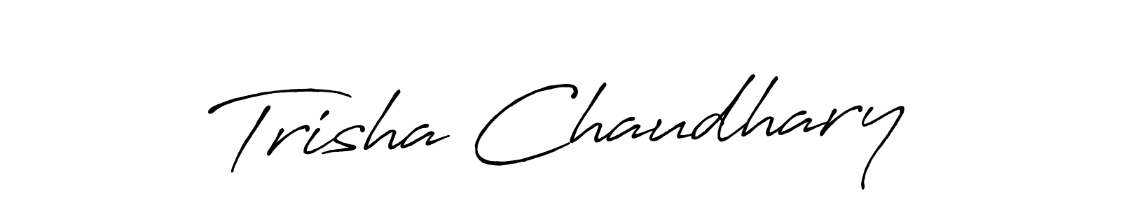 Best and Professional Signature Style for Trisha Chaudhary. Antro_Vectra_Bolder Best Signature Style Collection. Trisha Chaudhary signature style 7 images and pictures png
