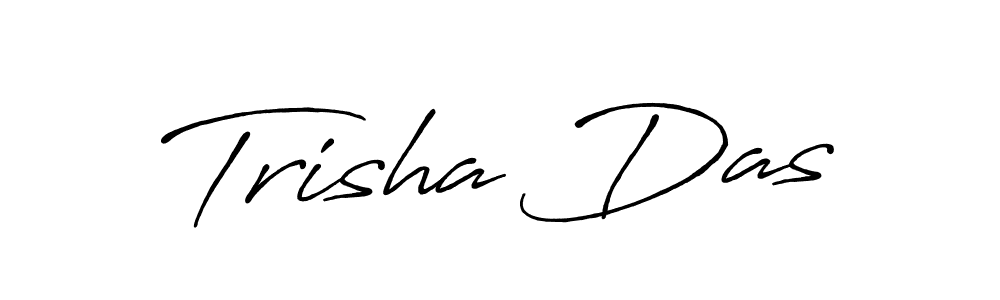 How to make Trisha Das signature? Antro_Vectra_Bolder is a professional autograph style. Create handwritten signature for Trisha Das name. Trisha Das signature style 7 images and pictures png