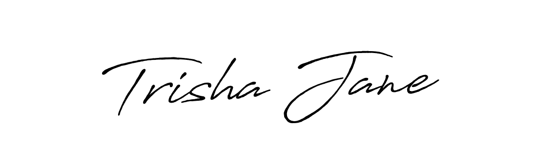 Once you've used our free online signature maker to create your best signature Antro_Vectra_Bolder style, it's time to enjoy all of the benefits that Trisha Jane name signing documents. Trisha Jane signature style 7 images and pictures png