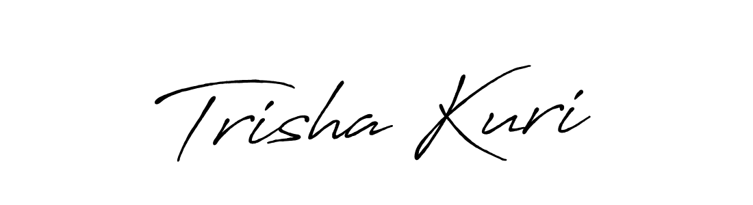 The best way (Antro_Vectra_Bolder) to make a short signature is to pick only two or three words in your name. The name Trisha Kuri include a total of six letters. For converting this name. Trisha Kuri signature style 7 images and pictures png