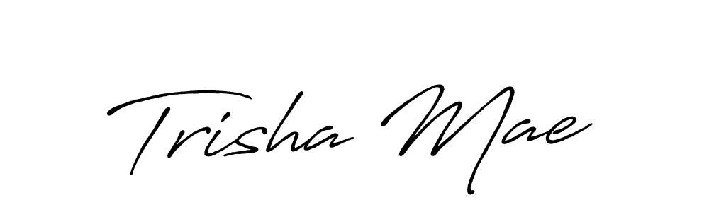Also You can easily find your signature by using the search form. We will create Trisha Mae name handwritten signature images for you free of cost using Antro_Vectra_Bolder sign style. Trisha Mae signature style 7 images and pictures png