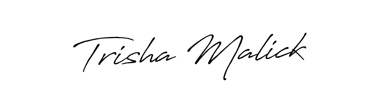 if you are searching for the best signature style for your name Trisha Malick. so please give up your signature search. here we have designed multiple signature styles  using Antro_Vectra_Bolder. Trisha Malick signature style 7 images and pictures png