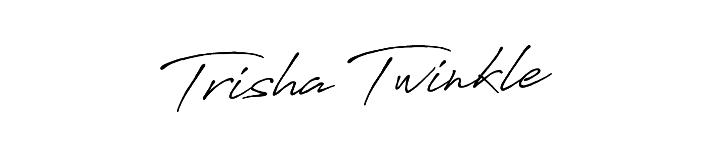 Best and Professional Signature Style for Trisha Twinkle. Antro_Vectra_Bolder Best Signature Style Collection. Trisha Twinkle signature style 7 images and pictures png