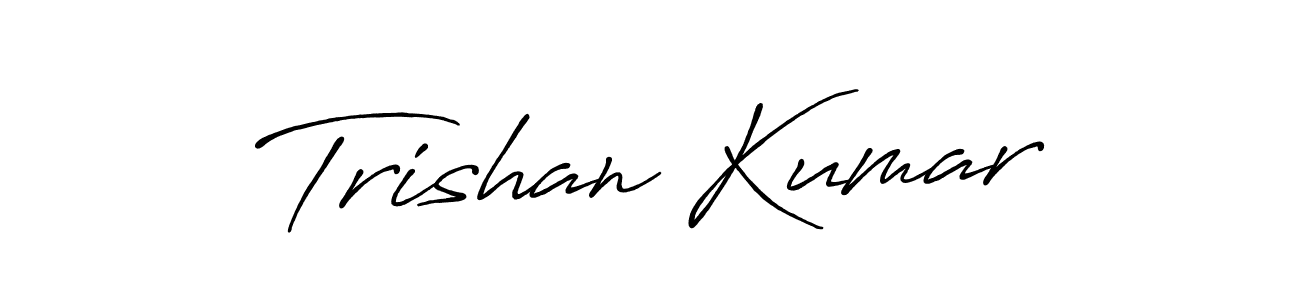 Make a short Trishan Kumar signature style. Manage your documents anywhere anytime using Antro_Vectra_Bolder. Create and add eSignatures, submit forms, share and send files easily. Trishan Kumar signature style 7 images and pictures png