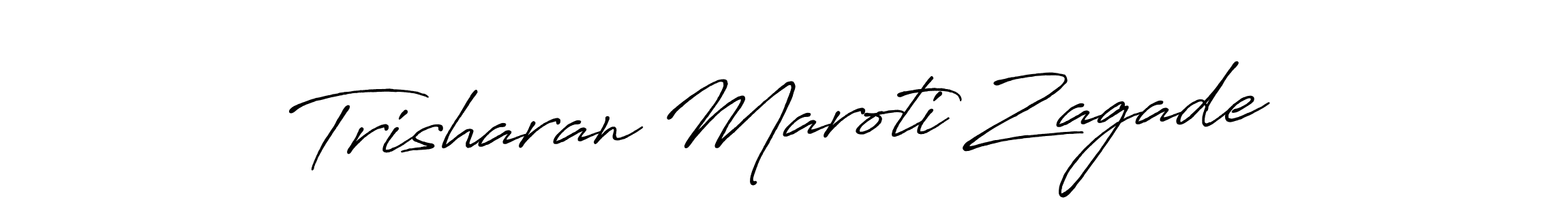 See photos of Trisharan Maroti Zagade official signature by Spectra . Check more albums & portfolios. Read reviews & check more about Antro_Vectra_Bolder font. Trisharan Maroti Zagade signature style 7 images and pictures png