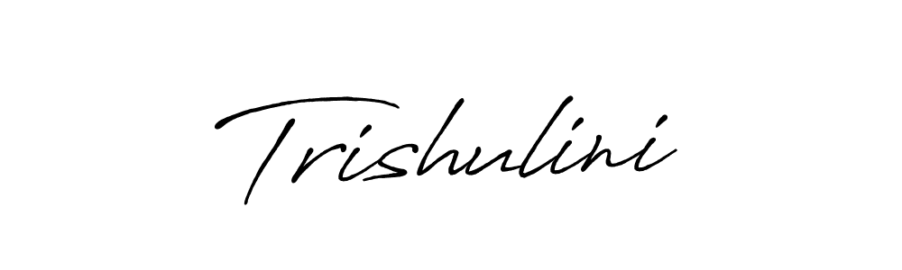 Make a beautiful signature design for name Trishulini. Use this online signature maker to create a handwritten signature for free. Trishulini signature style 7 images and pictures png