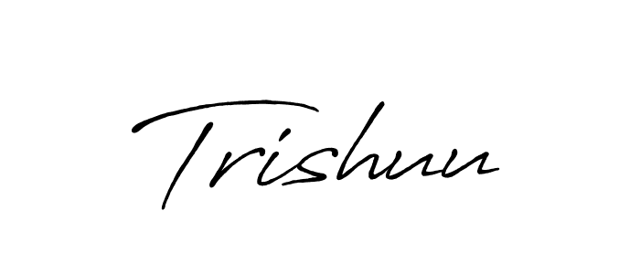 It looks lik you need a new signature style for name Trishuu. Design unique handwritten (Antro_Vectra_Bolder) signature with our free signature maker in just a few clicks. Trishuu signature style 7 images and pictures png