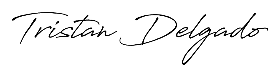 See photos of Tristan Delgado official signature. Check more albums & portfolios. Read reviews & check more about Antro_Vectra_Bolder font. Tristan Delgado signature style 7 images and pictures png