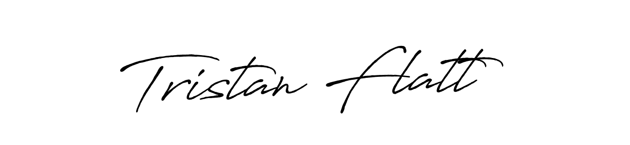 Also You can easily find your signature by using the search form. We will create Tristan Flatt name handwritten signature images for you free of cost using Antro_Vectra_Bolder sign style. Tristan Flatt signature style 7 images and pictures png