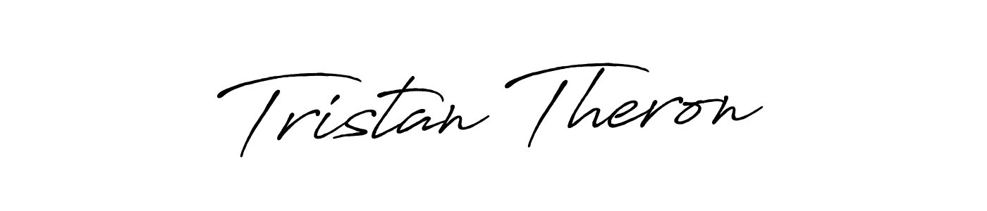 Similarly Antro_Vectra_Bolder is the best handwritten signature design. Signature creator online .You can use it as an online autograph creator for name Tristan Theron. Tristan Theron signature style 7 images and pictures png