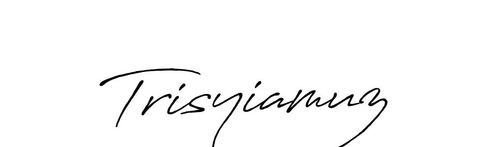 How to Draw Trisyiamuz signature style? Antro_Vectra_Bolder is a latest design signature styles for name Trisyiamuz. Trisyiamuz signature style 7 images and pictures png