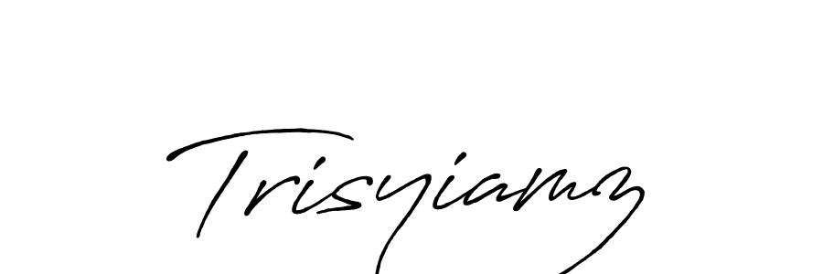 This is the best signature style for the Trisyiamz name. Also you like these signature font (Antro_Vectra_Bolder). Mix name signature. Trisyiamz signature style 7 images and pictures png