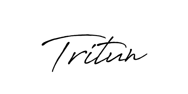 Best and Professional Signature Style for Tritun. Antro_Vectra_Bolder Best Signature Style Collection. Tritun signature style 7 images and pictures png