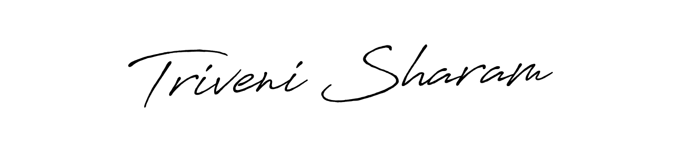 It looks lik you need a new signature style for name Triveni Sharam. Design unique handwritten (Antro_Vectra_Bolder) signature with our free signature maker in just a few clicks. Triveni Sharam signature style 7 images and pictures png