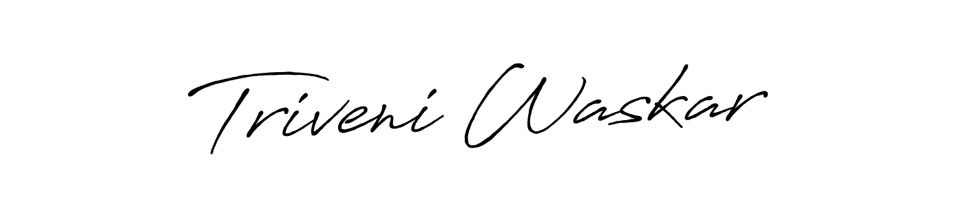 if you are searching for the best signature style for your name Triveni Waskar. so please give up your signature search. here we have designed multiple signature styles  using Antro_Vectra_Bolder. Triveni Waskar signature style 7 images and pictures png