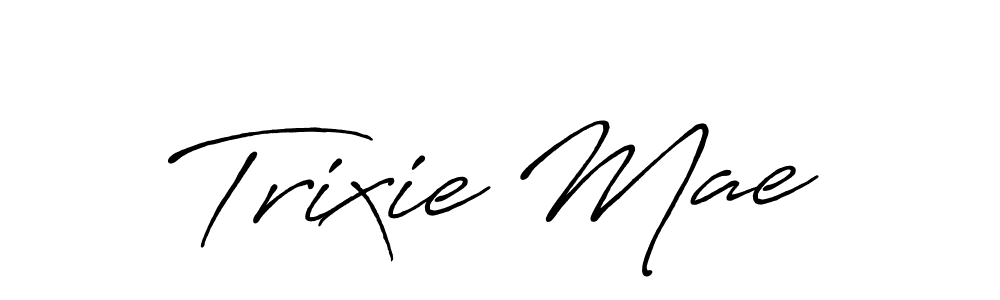 Make a beautiful signature design for name Trixie Mae. Use this online signature maker to create a handwritten signature for free. Trixie Mae signature style 7 images and pictures png