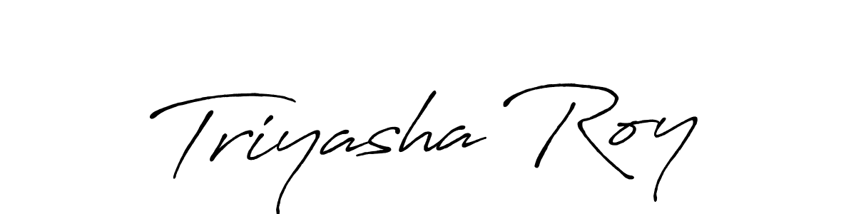 Also we have Triyasha Roy name is the best signature style. Create professional handwritten signature collection using Antro_Vectra_Bolder autograph style. Triyasha Roy signature style 7 images and pictures png