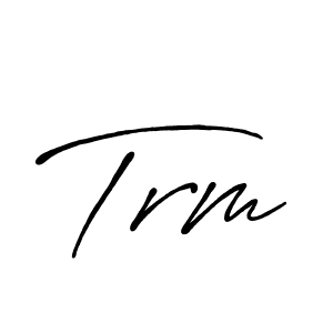 This is the best signature style for the Trm name. Also you like these signature font (Antro_Vectra_Bolder). Mix name signature. Trm signature style 7 images and pictures png