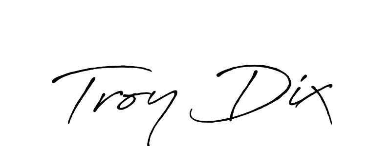 if you are searching for the best signature style for your name Troy Dix. so please give up your signature search. here we have designed multiple signature styles  using Antro_Vectra_Bolder. Troy Dix signature style 7 images and pictures png