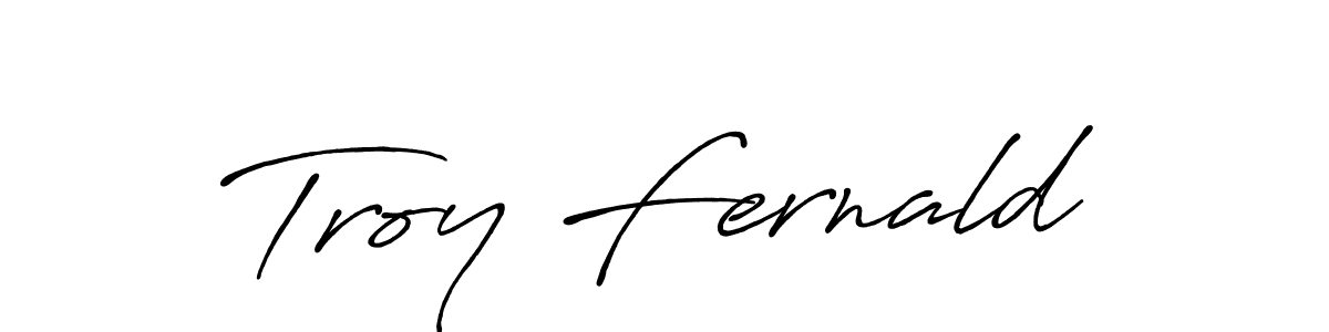 It looks lik you need a new signature style for name Troy Fernald. Design unique handwritten (Antro_Vectra_Bolder) signature with our free signature maker in just a few clicks. Troy Fernald signature style 7 images and pictures png