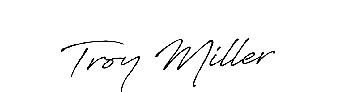 Make a beautiful signature design for name Troy Miller. Use this online signature maker to create a handwritten signature for free. Troy Miller signature style 7 images and pictures png