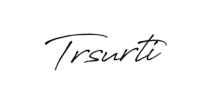 Here are the top 10 professional signature styles for the name Trsurti. These are the best autograph styles you can use for your name. Trsurti signature style 7 images and pictures png