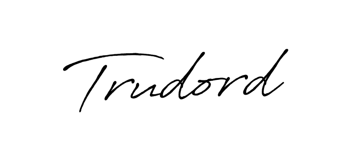 You should practise on your own different ways (Antro_Vectra_Bolder) to write your name (Trudord) in signature. don't let someone else do it for you. Trudord signature style 7 images and pictures png