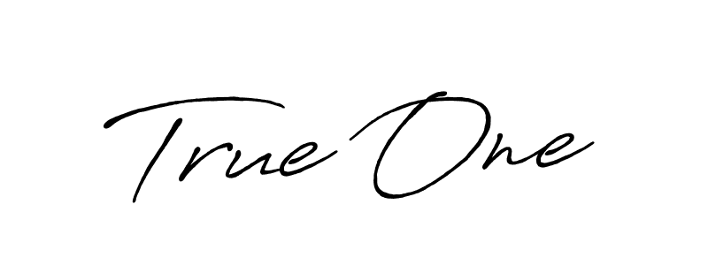 Here are the top 10 professional signature styles for the name True One. These are the best autograph styles you can use for your name. True One signature style 7 images and pictures png