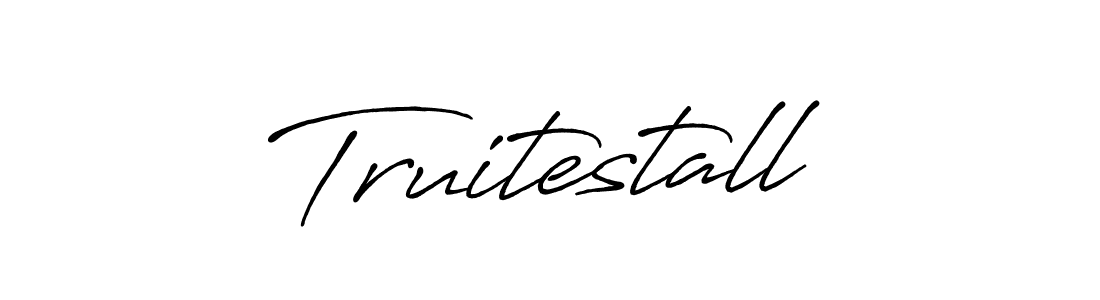 Make a beautiful signature design for name Truitestall. With this signature (Antro_Vectra_Bolder) style, you can create a handwritten signature for free. Truitestall signature style 7 images and pictures png