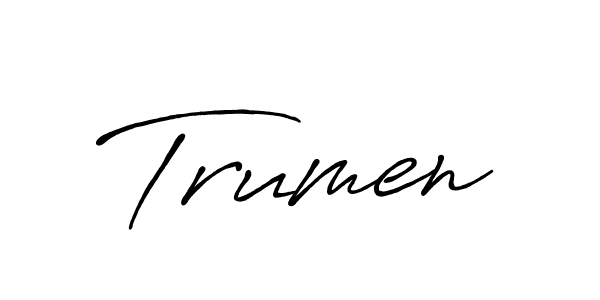 Here are the top 10 professional signature styles for the name Trumen. These are the best autograph styles you can use for your name. Trumen signature style 7 images and pictures png