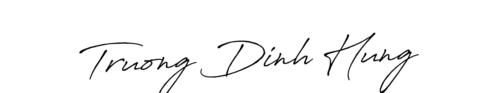 Make a short Truong Dinh Hung signature style. Manage your documents anywhere anytime using Antro_Vectra_Bolder. Create and add eSignatures, submit forms, share and send files easily. Truong Dinh Hung signature style 7 images and pictures png