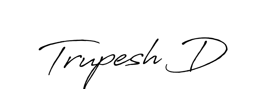 Here are the top 10 professional signature styles for the name Trupesh D. These are the best autograph styles you can use for your name. Trupesh D signature style 7 images and pictures png