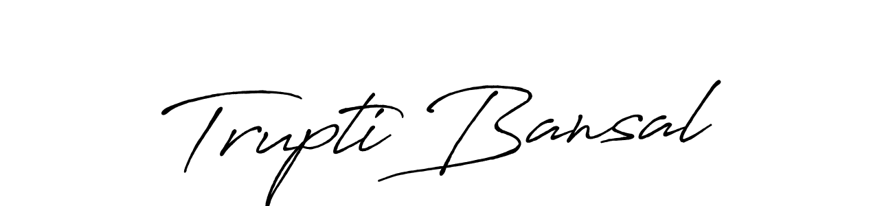 if you are searching for the best signature style for your name Trupti Bansal. so please give up your signature search. here we have designed multiple signature styles  using Antro_Vectra_Bolder. Trupti Bansal signature style 7 images and pictures png