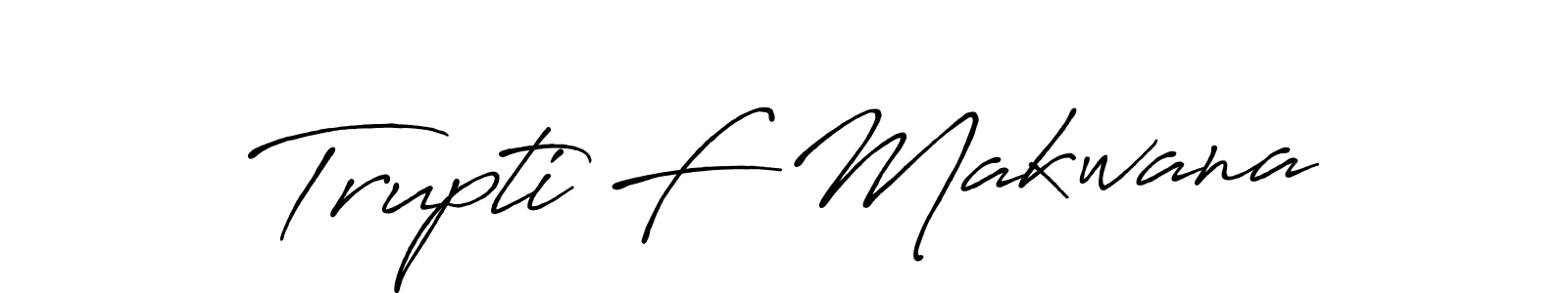 Here are the top 10 professional signature styles for the name Trupti F Makwana. These are the best autograph styles you can use for your name. Trupti F Makwana signature style 7 images and pictures png