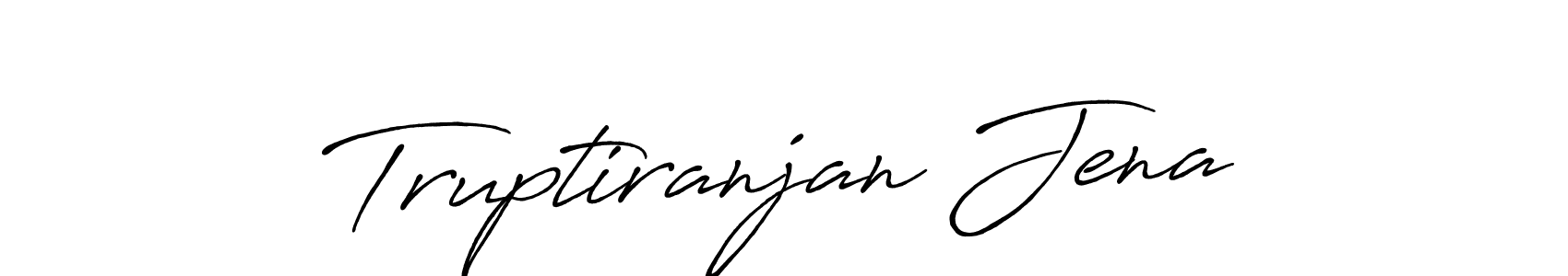 Use a signature maker to create a handwritten signature online. With this signature software, you can design (Antro_Vectra_Bolder) your own signature for name Truptiranjan Jena. Truptiranjan Jena signature style 7 images and pictures png