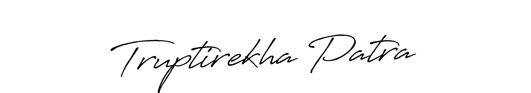 Antro_Vectra_Bolder is a professional signature style that is perfect for those who want to add a touch of class to their signature. It is also a great choice for those who want to make their signature more unique. Get Truptirekha Patra name to fancy signature for free. Truptirekha Patra signature style 7 images and pictures png