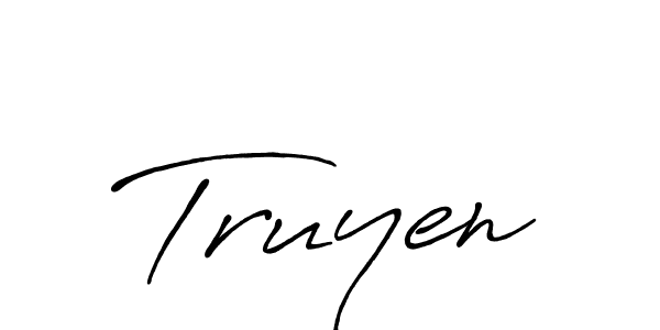 Also we have Truyen name is the best signature style. Create professional handwritten signature collection using Antro_Vectra_Bolder autograph style. Truyen signature style 7 images and pictures png