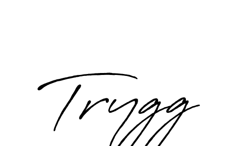 You should practise on your own different ways (Antro_Vectra_Bolder) to write your name (Trygg) in signature. don't let someone else do it for you. Trygg signature style 7 images and pictures png