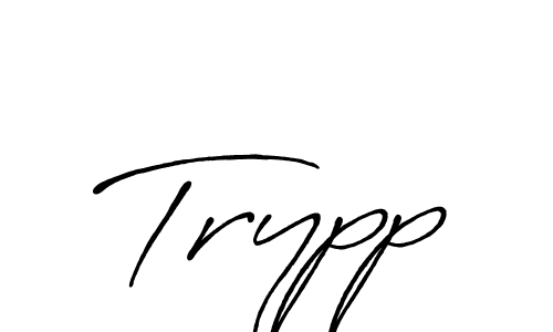 Make a short Trypp signature style. Manage your documents anywhere anytime using Antro_Vectra_Bolder. Create and add eSignatures, submit forms, share and send files easily. Trypp signature style 7 images and pictures png