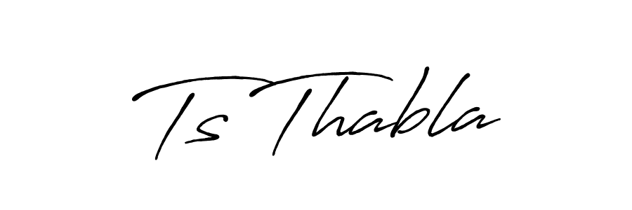 You can use this online signature creator to create a handwritten signature for the name Ts Thabla. This is the best online autograph maker. Ts Thabla signature style 7 images and pictures png