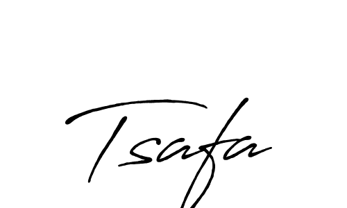 Design your own signature with our free online signature maker. With this signature software, you can create a handwritten (Antro_Vectra_Bolder) signature for name Tsafa. Tsafa signature style 7 images and pictures png