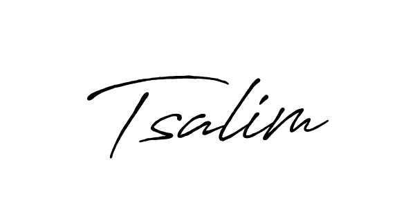 Tsalim stylish signature style. Best Handwritten Sign (Antro_Vectra_Bolder) for my name. Handwritten Signature Collection Ideas for my name Tsalim. Tsalim signature style 7 images and pictures png