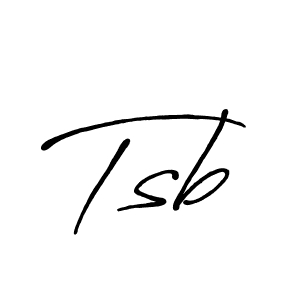 How to make Tsb signature? Antro_Vectra_Bolder is a professional autograph style. Create handwritten signature for Tsb name. Tsb signature style 7 images and pictures png