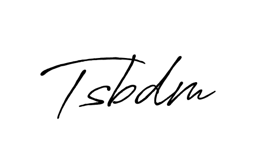 Make a beautiful signature design for name Tsbdm. Use this online signature maker to create a handwritten signature for free. Tsbdm signature style 7 images and pictures png