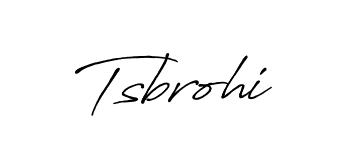 How to Draw Tsbrohi signature style? Antro_Vectra_Bolder is a latest design signature styles for name Tsbrohi. Tsbrohi signature style 7 images and pictures png